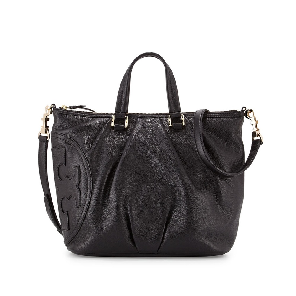 Lightly used Tory Burch All-T Leather Satchel Bag